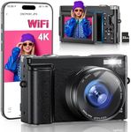 4K Digital Camera for Photography, 