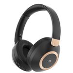 Active Noise Cancelling Headphones, 100H Playtime Headphones Bluetooth Wireless, Bluetooth Headphone Over Ear with Built-in Mic, Wireless Headphone for Travel, Home, Office, Call, Music, Meeting