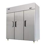 New Commercial 3 Door Stainless Steel Freezer.