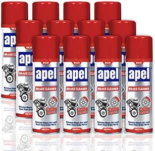 Brake Cleaner (12 x 15.1 fl oz) Non-Chlorinated Brake Parts Cleaner for Disc, Pads, Calipers, Springs, Rotors and Clutch (Pack of 12)