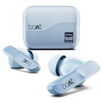 boAt Airdopes 800 HiDef, Hi-Res Audio LDAC, 4Mic ENx, App Support, ASAP Charge, IPX5, Low Latency, Dual Pairing, BTv5.3, Bluetooth TWS in Ear Earbuds Wireless Earphones (Aazure Blue)