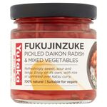 Yutaka Japanese-style Pickles - Fukujinzuke (Vegetables: pink Radish mix) 110g(Pack of 6)