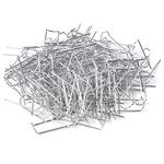 120Pcs Floral U-Pins, 1.8 Inch U-Shape Greening Pins Styrofoam for Straw Wreaths, Holiday Arrangements, Craft Projects