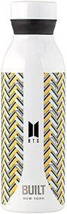 Built x BTS Double Wall Vacuum Insulated Stainless Steel Water Bottle, 18 oz, SUGA