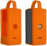 kwmobile Silicone Case Compatible with Marshall EMBERTON - Case Protective Mini Speaker Cover - Orange