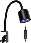NICREW 30W Reef LED Aquarium Light, Dimmable Marine LED Light with Dual Channel Wired Controller, Nano Fish Tank Light for Saltwater Coral Fish Tanks