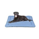 Cheerhunting Outdoor Dog Bed Pet Bed 40” X 32”, Waterproof, Washable, Large Size, Durable,Water Resistant,Portable and Camping Travel Pet Mat (L, Blue)