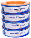 ChoiceRefill Compatible with Diaper Genie Pails 4-Pack 1080 count