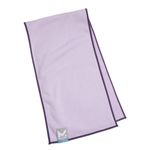 Mission Dual Action Cooling & Drying Towel, Lilac/Loganberry - Cools Up to 6 Hours - Moisture & Sweat Absorbent - UPF 50 Sun Protection - Machine Washable