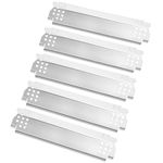 Barbqtime Grill Heat Plates Replacement Parts for Nexgrill, Stainless Steel Heat Tents for Home Depot Nexgrill 5 Burner Gas Grill, 14.6" Flame Cover Replacement Parts for Nexgrill 720-0888