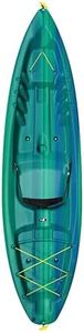 Pelican Sentinel 100X - Recreational Sit on top Kayak - Fade Blue Yellow - Lightweight - Ergoform Backrest - 10 ft