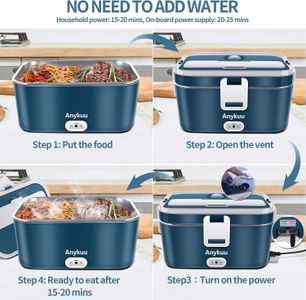 Anykuu Electric Lunch Box 1.8L – Portable Food Warmer