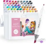 Ohuhu Alcohol Markers: 60 Colors Sl