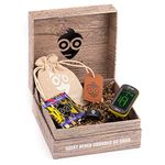 Pick Geek Guitar Pick Tuner Bundle Set | 33 x Premium Assorted Guitar Picks | Django Clip-on Digital Guitar Tuner | FREE Pick Geek ‘wedgie’ Pick Holder plus Enamel Pin | Gifted in Stunning Gift Box