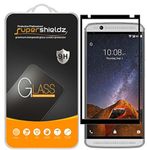 Supershieldz (2 Pack) Designed for ZTE (Axon 7 Mini) Tempered Glass Screen Protector, (Full Screen Coverage) Anti Scratch, Bubble Free (Black)