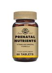 Solgar Prenatal Nutrients Tablets - Contains 20 Pregnancy Supportive Nutrients - Provides Folic Acid, Calcium, Iron & Vitamins B, C, E - Food Supplement - Vegan, Kosher, Halal - Pack of 60