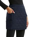 Women's Winter Skirts Blue Puffer Q