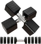50LBS Adjustable Dumbbells Set 5 in