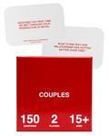 Couples Edition by We’re Not Really Strangers - A Conversational Adult Card Game for Couples to Strengthen Their Relationship, 150 Questions and Wildcards for Date Night with Your Partner