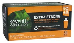 Seventh Generation, Tall Kitchen Trash Bags 13 gal, 30 count