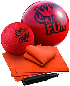 Hedstrom King of Fun Jumbo Oversized Kickball Set, Red