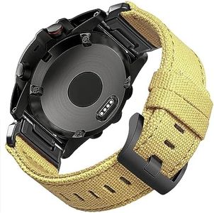 for Garmin Fenix 5X/5X Plus, Fenix 6X/6X Pro, Fenix 7X, Fenix 3/3 HR, Descent, 26mm Nylon Quick Release Watch Band Replacement