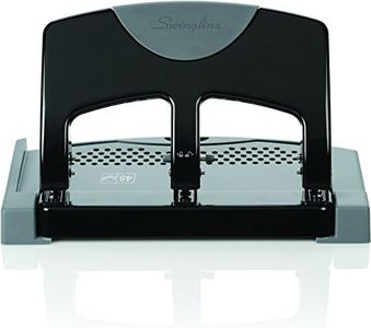 Swingline SmartTouch 3-Hole Punch, Reduced Effort, 45-Sheet Punch Capacity, 60% Less Effort Required (6447419235)