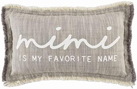 Mud Pie Grandmother Small Pillow, 15" x 9", Mimi