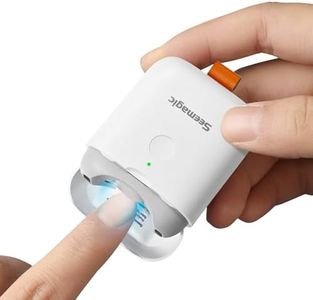 Electric Nail Clipper for Baby Nail Trimmer, Automatic Electric Nail Clippers with LED Light, Mini Nail Clippers for Adults, Seniors, Babies, Children
