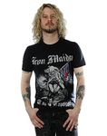 Rock Off Men's Iron Maiden Sketched Trooper T Shirt, Black, S UK