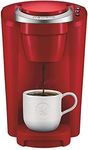 Keurig K-Compact Single Serve K-Cup Pod Coffee Maker, With Slim Removable Reservoir, Energy Efficient, Red