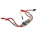 RC Brushed Motor Speed Controller 2s‑3s Lipo 5a Brushed ESC DC6V-14V Mini Speed Controller for RC Boats Aircraft Airplane