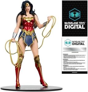 DC Direct - 12" Wonder Woman by Jim Lee Statue with McFarlane Digital Collectible