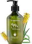 Aloderma 99% Organic Aloe Vera Gel 