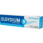 Three Packs Of Elgydium Anti-Plaque Toothpaste X 75Ml/100G