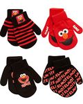 Sesame Street Elmo 4 Pack Mitten Set (Toddler)