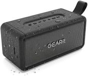 GEARit Portable Wireless Speaker | 40W Bluetooth Speaker V5.3 Deep Bass | IPX6 Waterproof TWS Pairing 15H Playtime Aux/USB/MicroSD for Camping Beach Party Garage RV Birthday Gifts