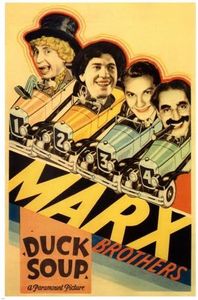 MARX BROTHERS' duck SOUP movie POSTER leo MCCAREY director 1933 24X36 (reproduction, not an original)