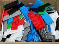 Mixed Box of 300pcs 32 x 100mm Packers, 50 x 1, 2, 3, 4, 5 & 6mm