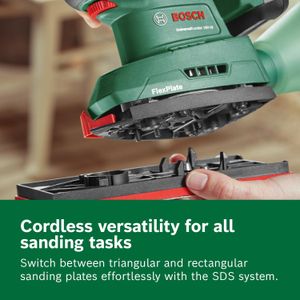 Bosch UniversalSander 18V Cordless Sander – Compact Power Tool