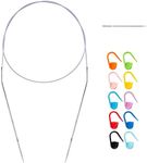 32"US Size 0 (2.0mm) Circular Knitt