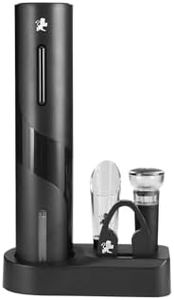 Maxwell & Williams Cocktail & Co Electric Wine Opener Set 4pc Gift Boxed
