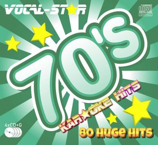 Vocal-Star 70's Karaoke CD CDG Disc Pack 8 discos CD 150 canciones