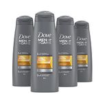 Dove Men + Care Thick & Strong Fortifying 2-in-1 Shampoo + Conditioner to strengthen hair vigour 355 ml Pack of 4