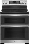 GE® 30" Free-Standing Electric Double Oven Convection Range