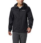 Columbia Men's Watertight 2 Jacket, Waterproof Rain Jacket, Black, Size XL