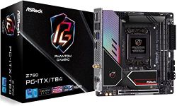 Asrock Z790 PG-ITX/TB4, Intel Z790, 1700, Mini ITX, 2 DDR5, HDMI, DP, 2 Thunderbolt, Wi-Fi 6E, 2.5G LAN, PCIe5, 3x M.2