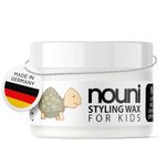 Hair Styling Wax for Kids and Toddlers | Styling Gel without silicones, sulphates or colourants – vegan | For all hair types | 50ml by nouni