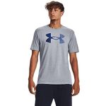 Under Armour Men Big Logo Fill SS, Sports T-Shirt with Logo, Super-Soft Sportswear, Men's T-Shirt with Logo