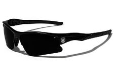 Black Jones Sports Sunglasses for men and women Cycling Mountain Travelling Cricket Trekking Baseball Fishing Cycling Running Golf Motorcycle Tac Glasses UV400 (Italic Black)